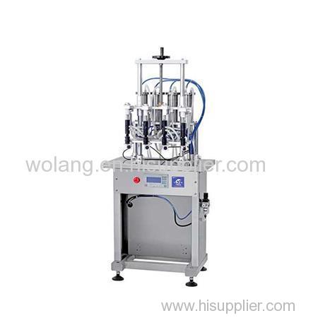 YXS-II FOUR HEADS PERFUME FILLING MACHINE (PLC CONTROLLER TYPE)