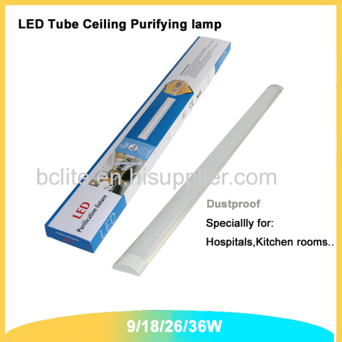  36w Led Tube Purifying lamp Tri-proof light Dustproof ceiling mounted 