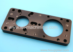 Aluminium electrical installation plate