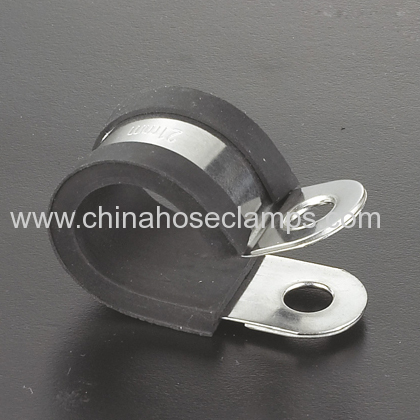 Metal Pipe Rubber Fixing Clamp