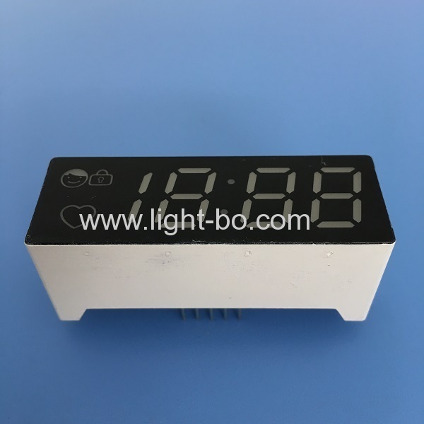 Custom Design ultra green and ultra red 7segment led clock display common anode for washing machine