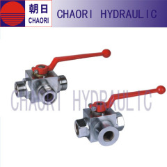 casting 3 way ballvalve