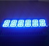 Custom Ultra Blue 6 Digits 10mm 14 Segment LED Display for Instrument Panel