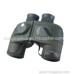 10×50 Rangefinder Binocular with Compass