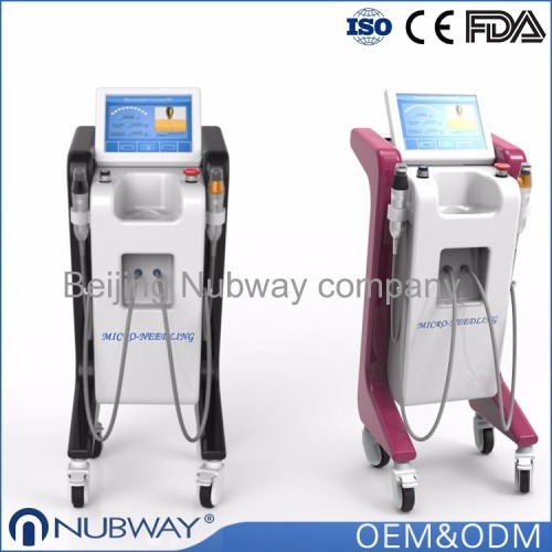 Modern fashionable beauty fractional rf microneedle machine for stretch mark removal