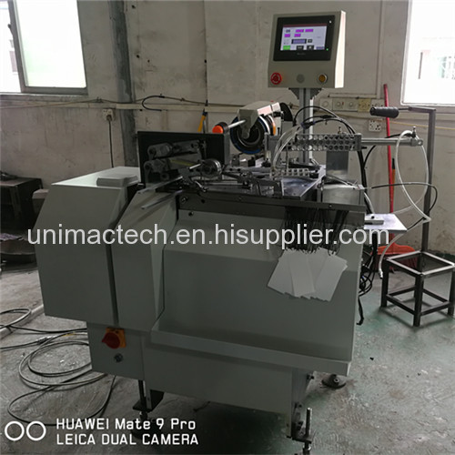 Full automatic Jean paper tag threader machine