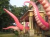 giant inflatable octopus tentacle for advertising