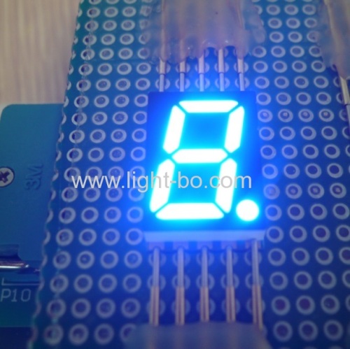Stable performance ultra blue 0.56inch single digit common anode surface mount led display for home appliance