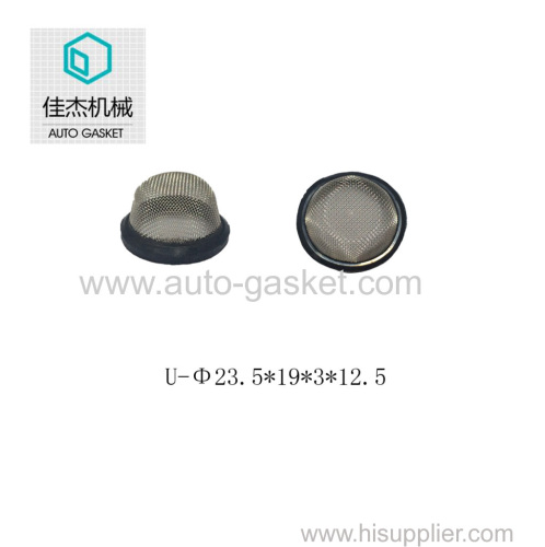 rubber&plastic wrapping filter mesh for water cleaning machine
