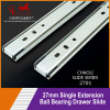 27mm Single extension drawer slide