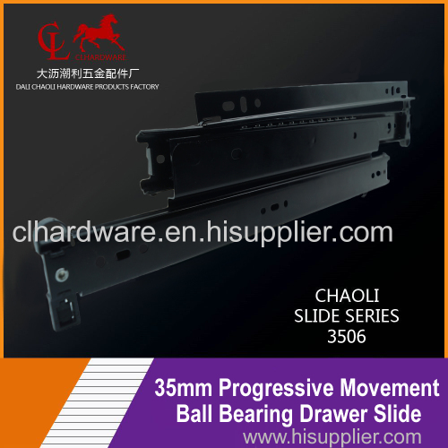 35mm Progressive Movement Drawer Slide