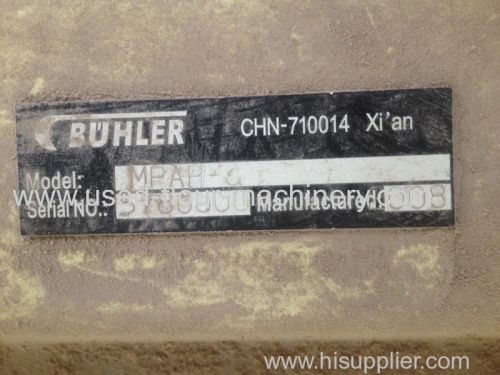 BUHLERMPAH 8x24 plansifters for flour mill plant