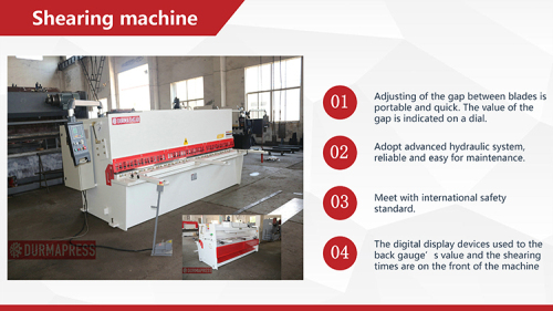 QC12Y 6X3200 Hydraulic Swing Beam Shearing Machine With E21S 