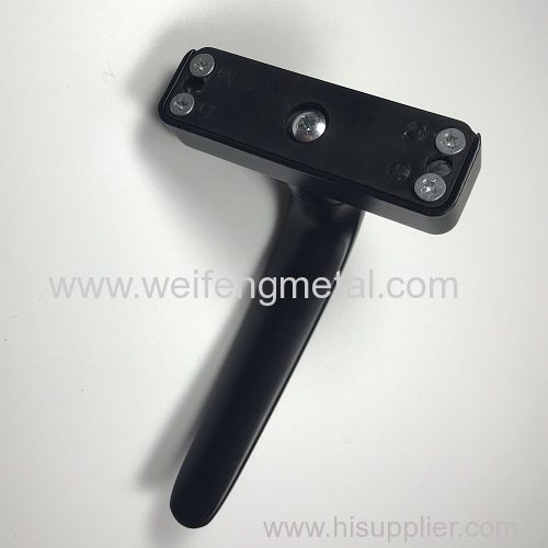 Customed oem die casting aluminum zinc door handle