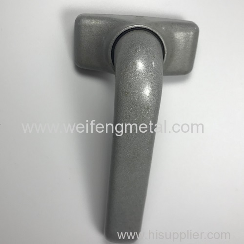 Customed oem die casting aluminum zinc decorative door handle