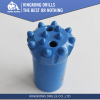 76mm T38 thread drill button bits with drop center face and ballistic buttons