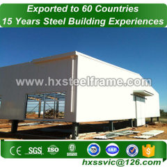 Prefab Steel Structure workshop made of structural frame by European steel