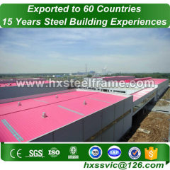 Steel Welded H Section and Pre-engineered Steel Frame well welded for Tripoli