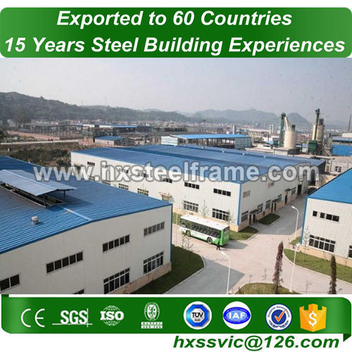 structural metal fabrication and Pre-engineered Steel Frame sale to Cambodia