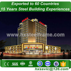 residential steel structures building made of heavy structure wind resistance