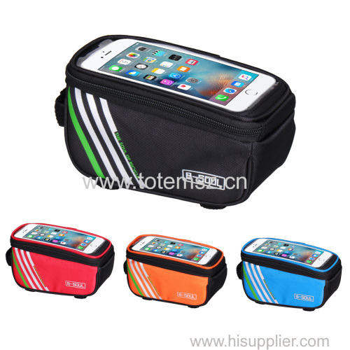 Bike Frame Front Tube 5.0 inch Touch Screen Bag