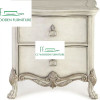 American bedside table classical solid wood bedside table nightstands storage