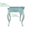 classical French solid wood bedside table nightstand elm storage lockers