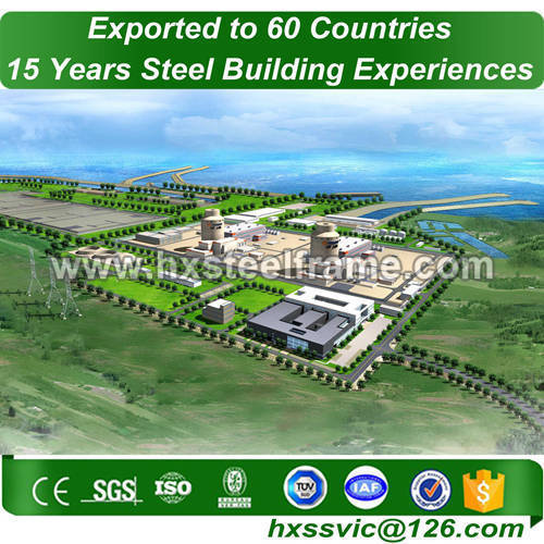 build steel building made of heavy Steel frame Pre-fabricated sale to Dakar