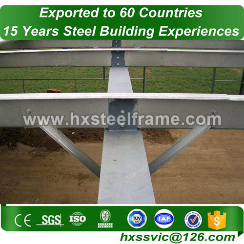 building a steel building made of H steel column trustworthy precisely created
