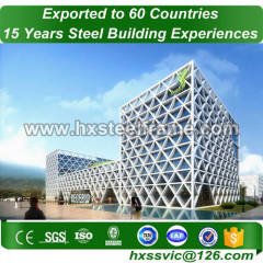 steel building trusses made of parede steel frame promotional to Oslo customer