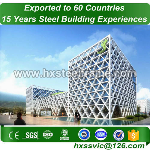 steel building trusses made of parede steel frame promotional to Oslo customer