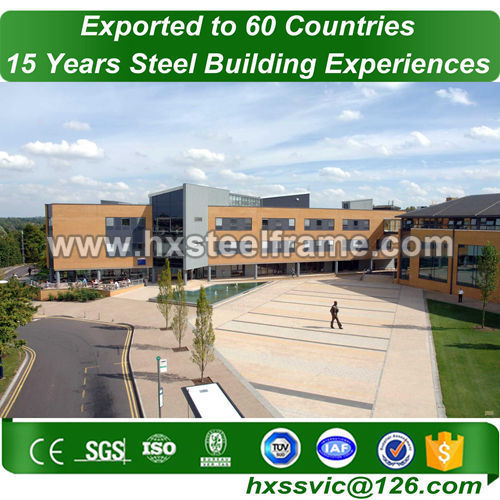 buildings made of steel and steel building kits top quality export to Brussels