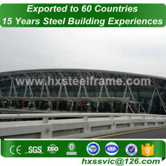 space frame roof structure building by metal structure frame for importer in Belmopan