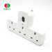 uk standard wall socket 13amp plug 3 way