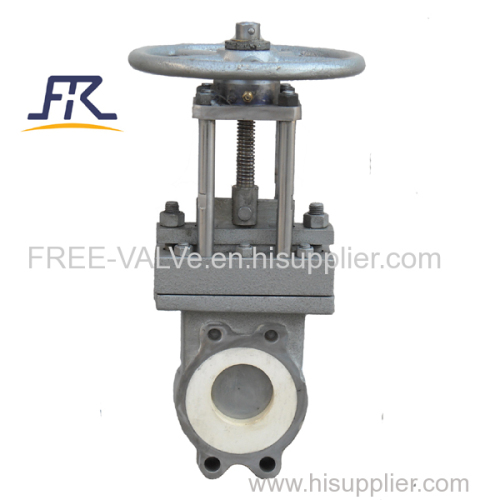 Anti-Wear Ceramic Discharge Dry Ash Knife Gate Valve for fly ash system/for Coal Washing Plant