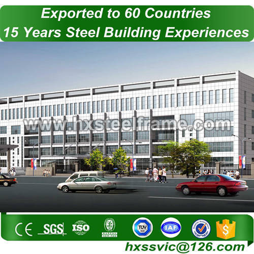 lightweight steel buildings and prefab metal buildings with CE at Mexico area