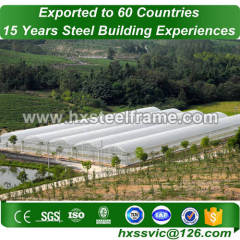 steel agricultural sheds made of steel stucture multi-storey export to Austria
