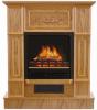 Decorative freestanding electric fireplace