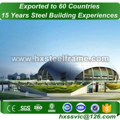 metal building architecture made of steel frame professional at Asuncion area