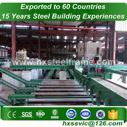 construction warehouse made of steel frame bh customized well welded for Burma
