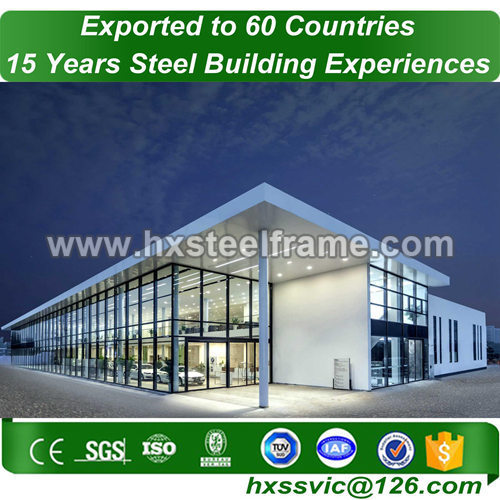 mezzanine building made of heavy duty structure on sale to India customer
