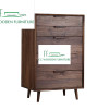 North American style black walnut solid wood side board multi-purpose Cabinets