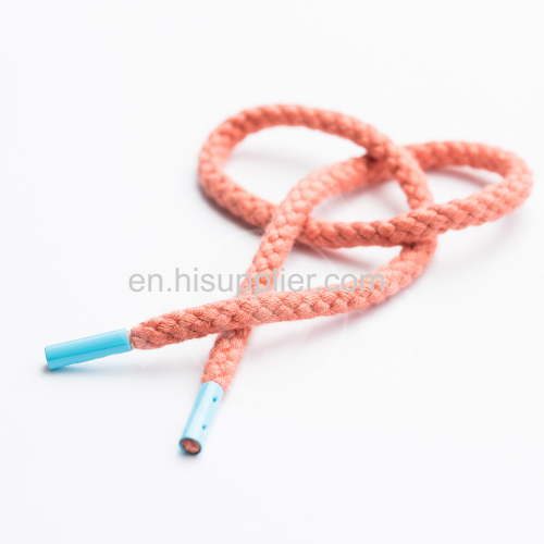 Polyester Cotton Nylon PP Shoelace with long performance life