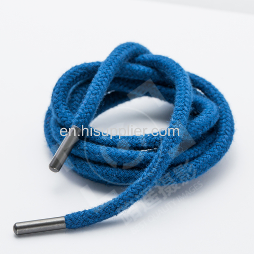 Polyester Cotton Nylon PP Shoelace with long performance life