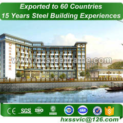 steel metal buildings and pre engineered steel building ISO9001 at Zambia area