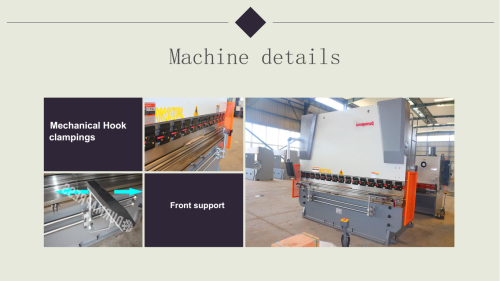 China real manufacturer of small cnc press brake