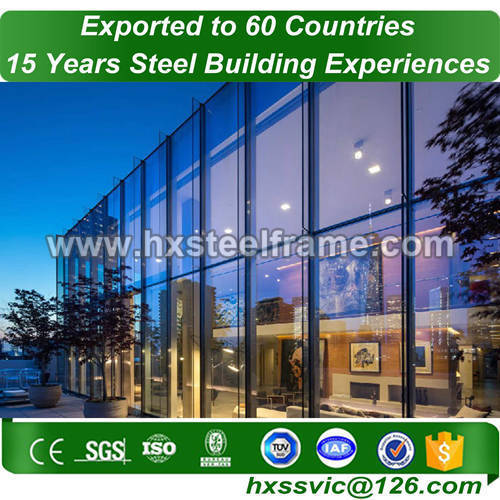 structural steel construction and steel building packages of energy efficient