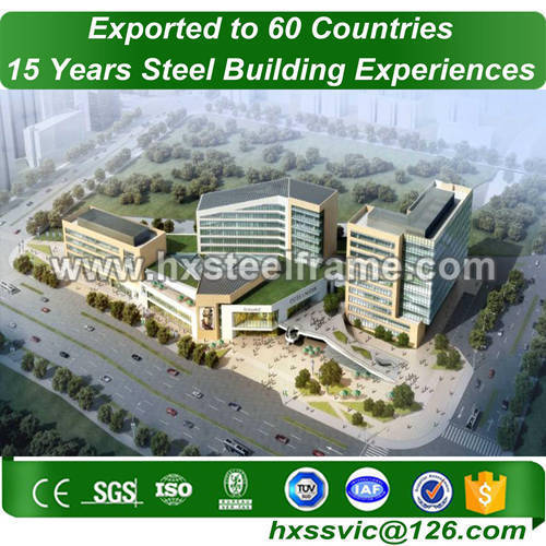 steel structure construction and steel building packages with quick delivery