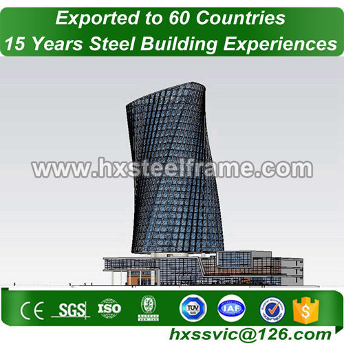 steel structure and steel structure fabrication ATSM standard export to Panama