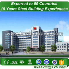 steel structure work and steel structure fabrication well selling nice blasted